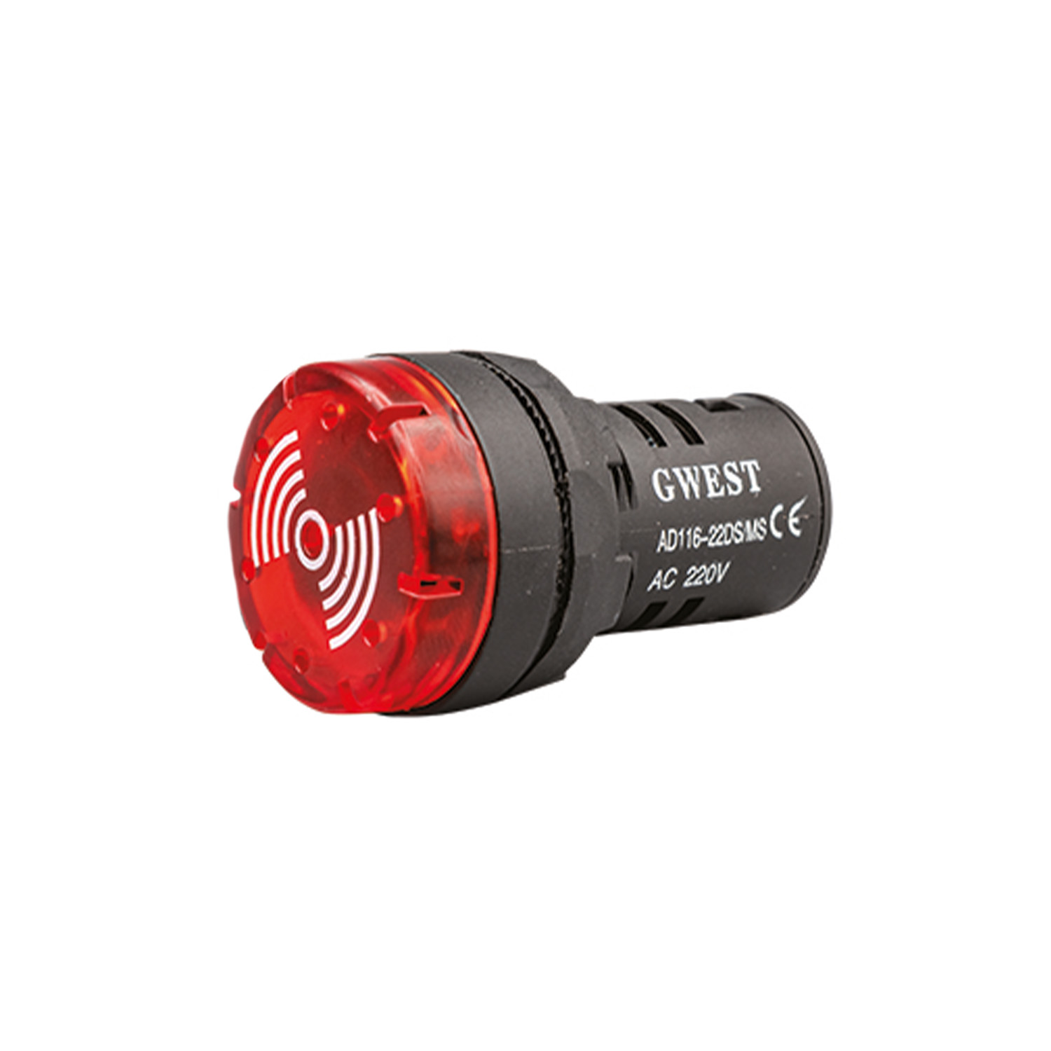 22mm 220V. LEDLİ BUZZER  - Woer